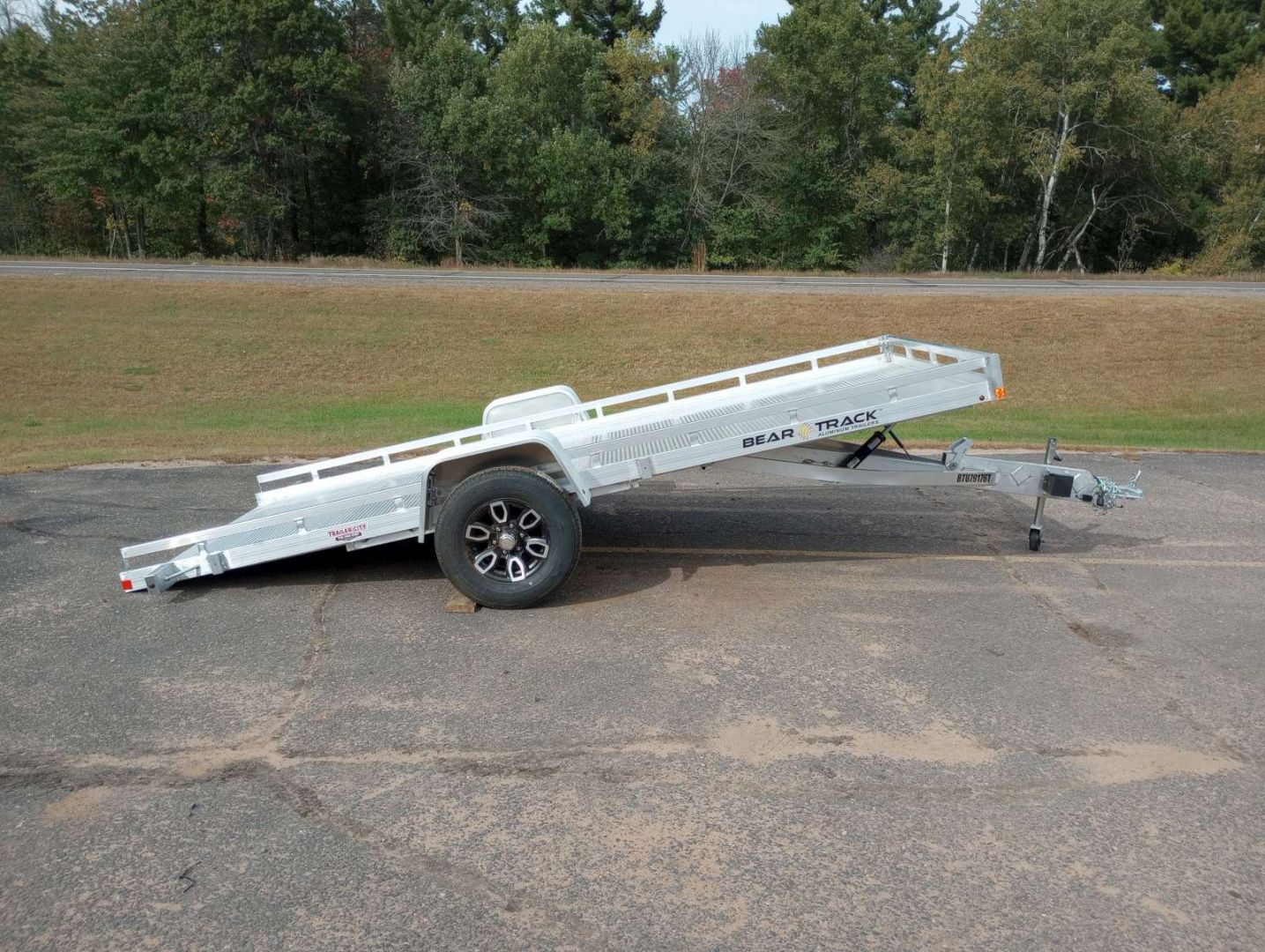 New 2026 Bear Track 79"x176"Tilt Bed Utility Trailer