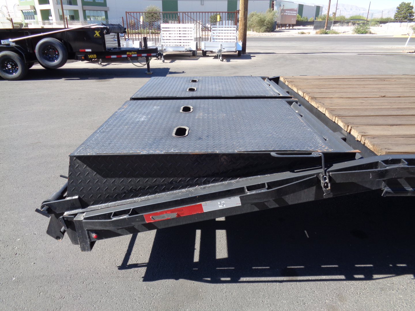 New 2023 Texas Pride Trailers * 22GN-40 * 40Ft Gooseneck Flatbed Trailer w/ Flip Over Ramps