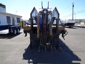 New 2023 Texas Pride Trailers * 22GN-40 * 40Ft Gooseneck Flatbed Trailer w/ Flip Over Ramps