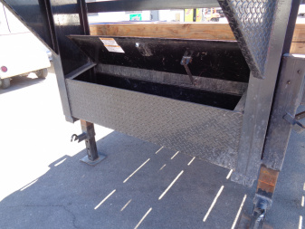 New 2023 Texas Pride Trailers * 22GN-40 * 40Ft Gooseneck Flatbed Trailer w/ Flip Over Ramps