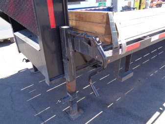 New 2023 Texas Pride Trailers * 22GN-40 * 40Ft Gooseneck Flatbed Trailer w/ Flip Over Ramps