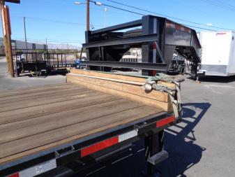 New 2023 Texas Pride Trailers * 22GN-40 * 40Ft Gooseneck Flatbed Trailer w/ Flip Over Ramps
