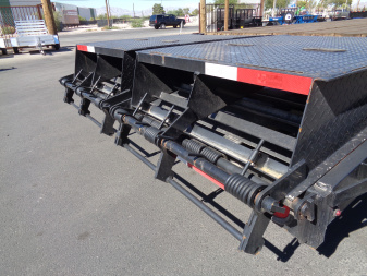 New 2023 Texas Pride Trailers * 22GN-40 * 40Ft Gooseneck Flatbed Trailer w/ Flip Over Ramps