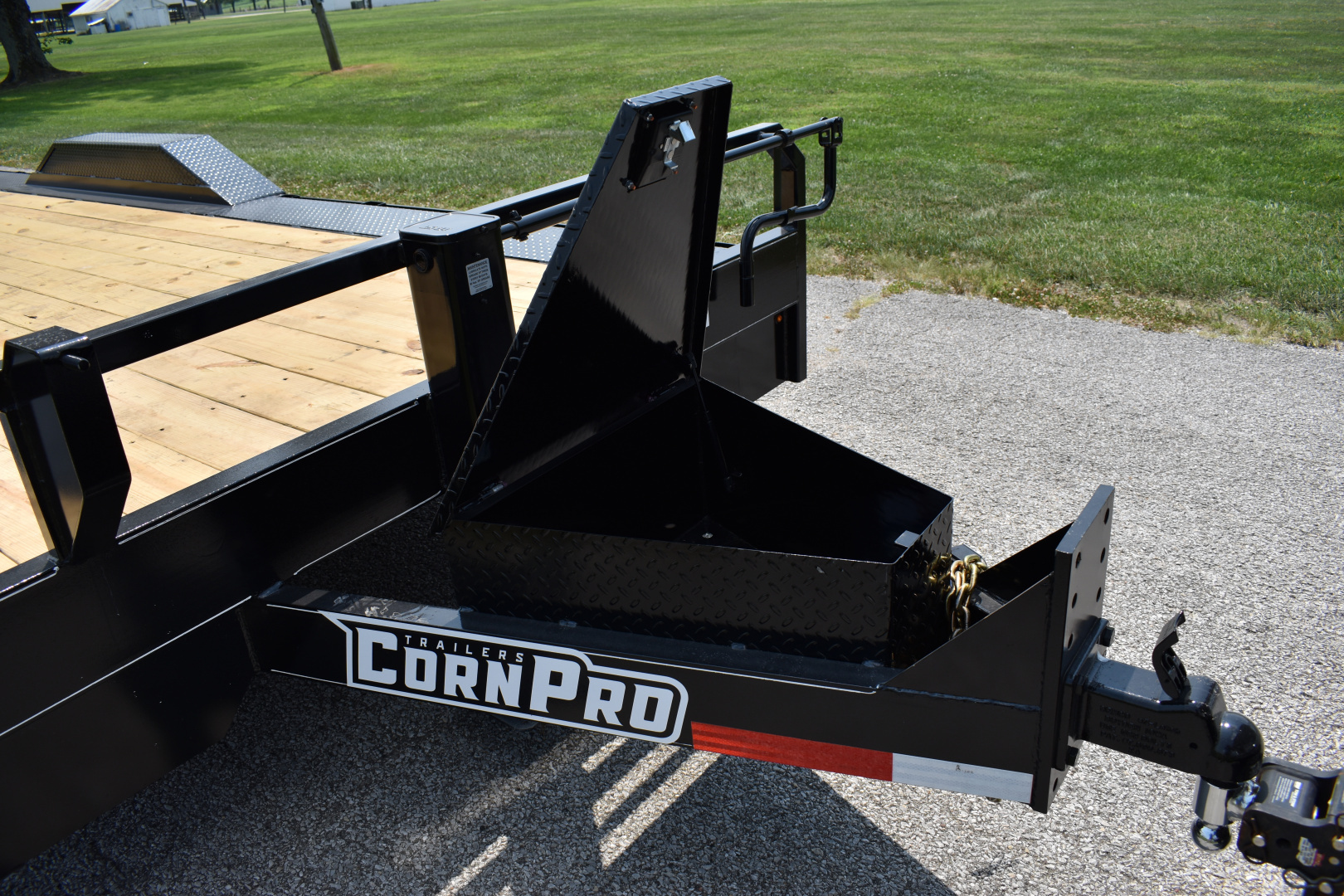 New 2026 CornPro UT-23 XT DRIVE OVER FENDERS Equipment Trailer
