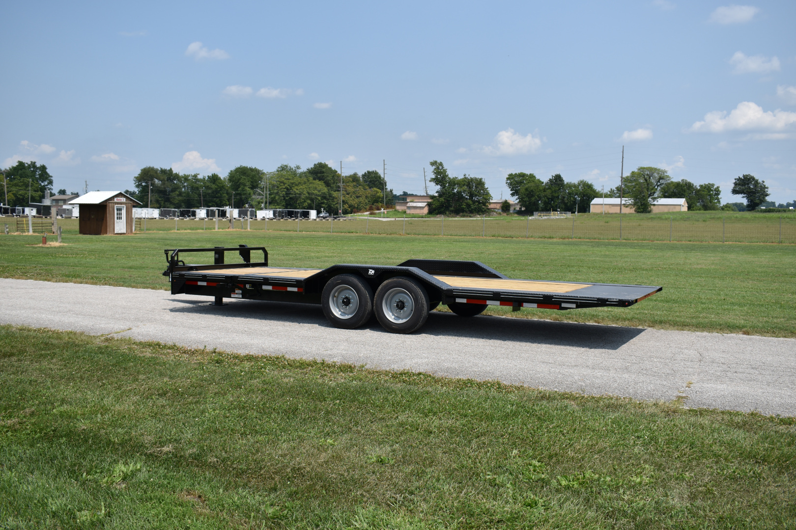New 2026 CornPro UT-23 XT DRIVE OVER FENDERS Equipment Trailer