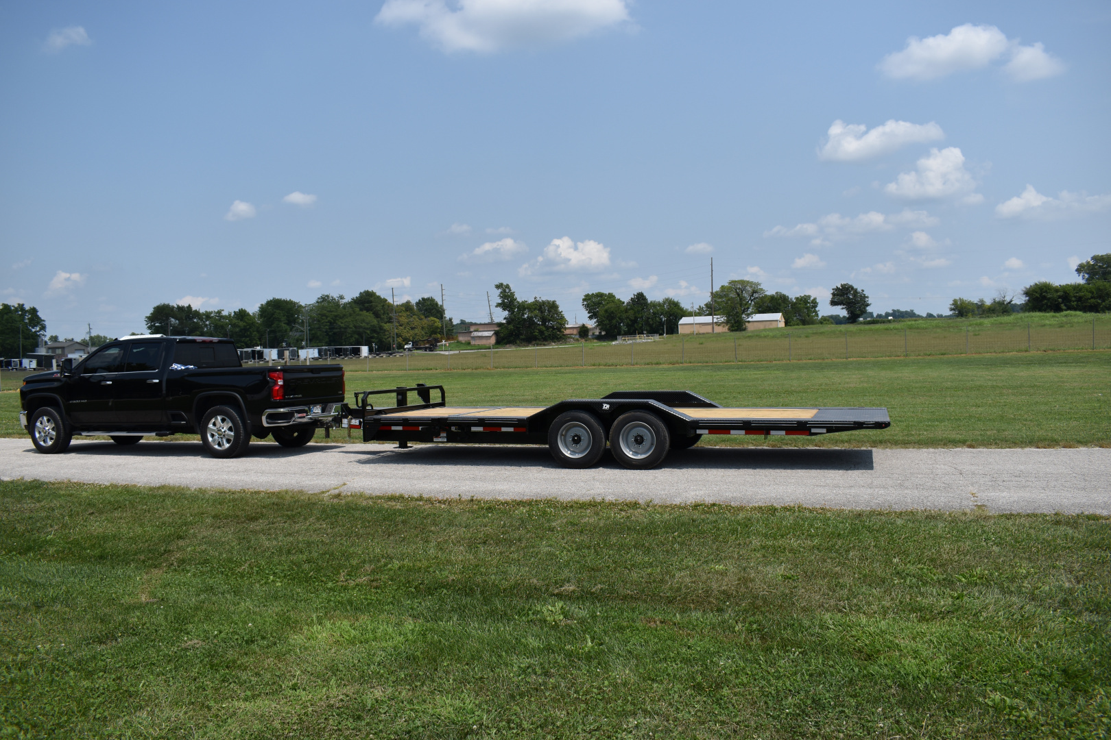 New 2026 CornPro UT-23 XT DRIVE OVER FENDERS Equipment Trailer