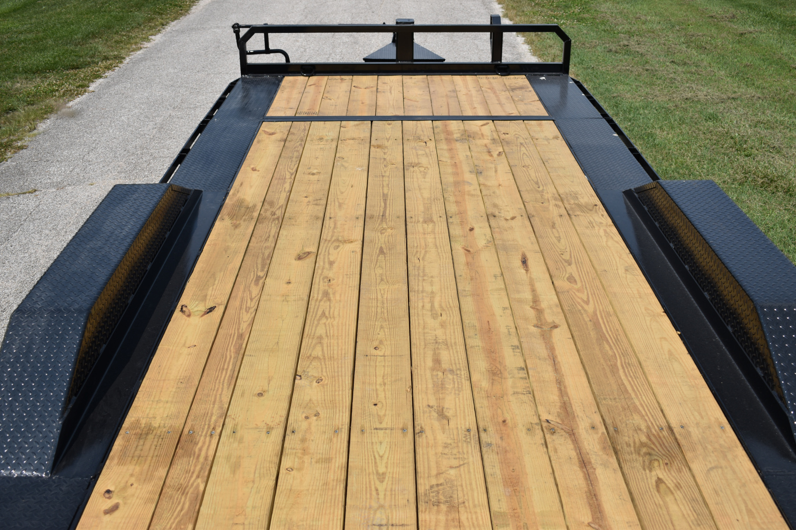 New 2026 CornPro UT-23 XT DRIVE OVER FENDERS Equipment Trailer