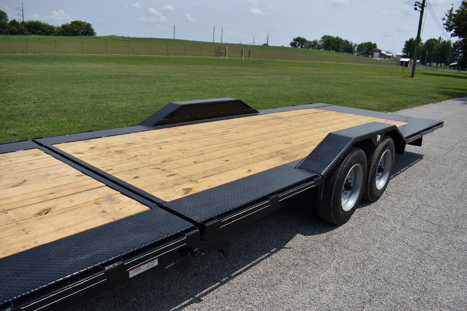 New 2026 CornPro UT-23 XT DRIVE OVER FENDERS Equipment Trailer