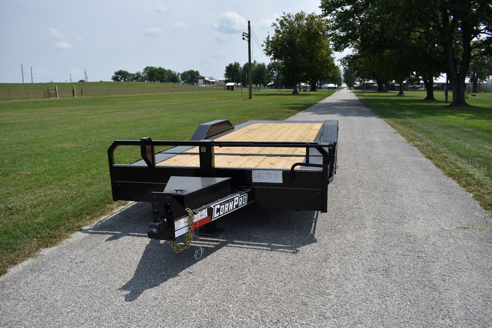 New 2026 CornPro UT-23 XT DRIVE OVER FENDERS Equipment Trailer