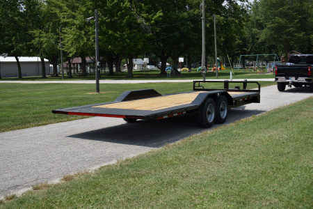 New 2026 CornPro UT-23 XT DRIVE OVER FENDERS Equipment Trailer