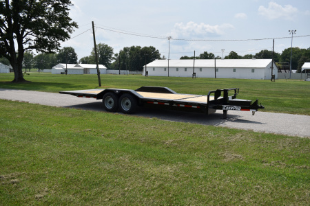 New 2026 CornPro UT-23 XT DRIVE OVER FENDERS Equipment Trailer