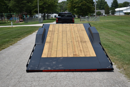 New 2026 CornPro UT-23 XT DRIVE OVER FENDERS Equipment Trailer