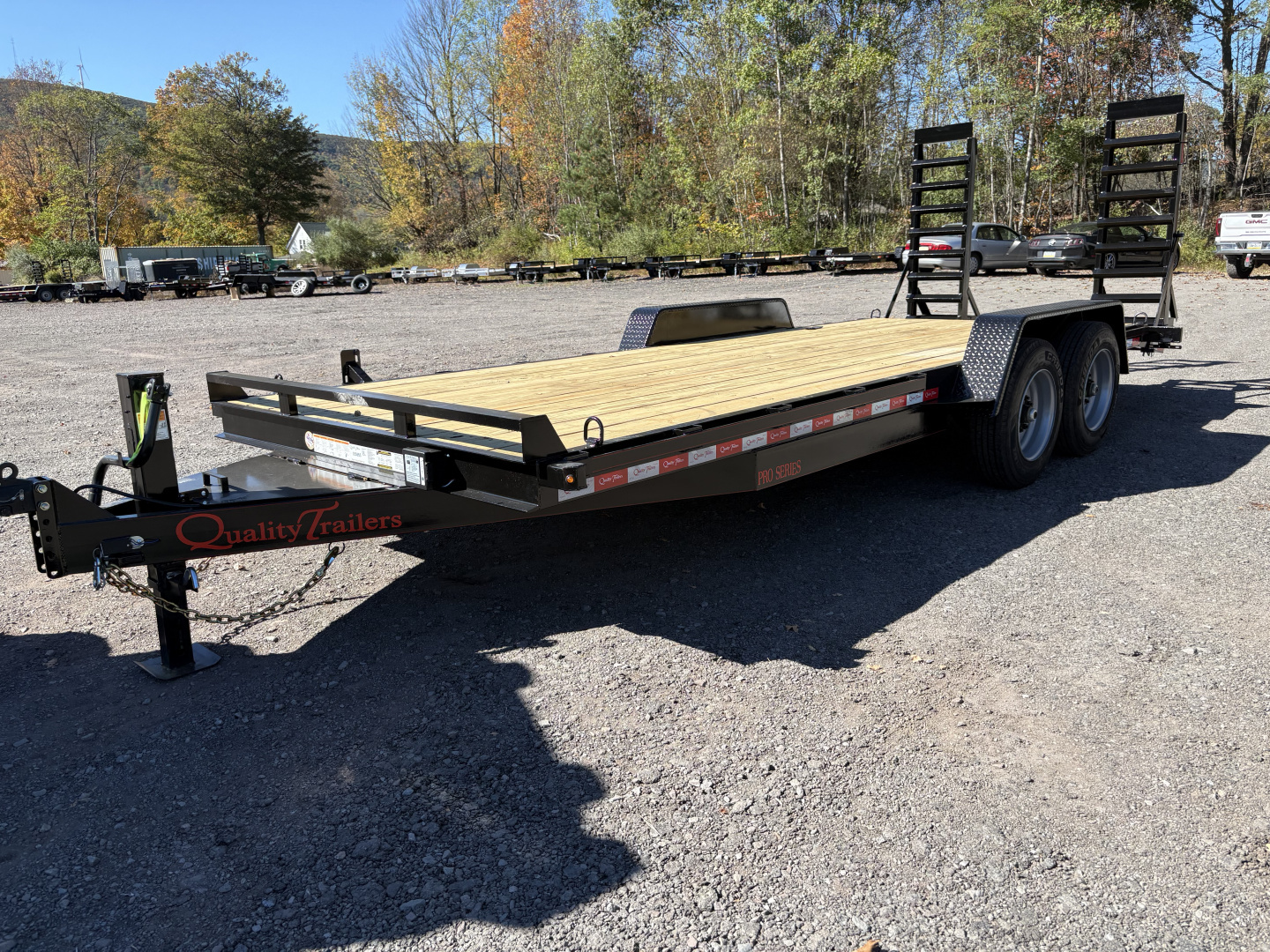 New 2026 Quality Trailers 20' (18 + 2) 17K Equipment Trailer with Ramps
