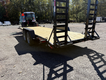 New 2026 Quality Trailers 20' (18 + 2) 17K Equipment Trailer with Ramps
