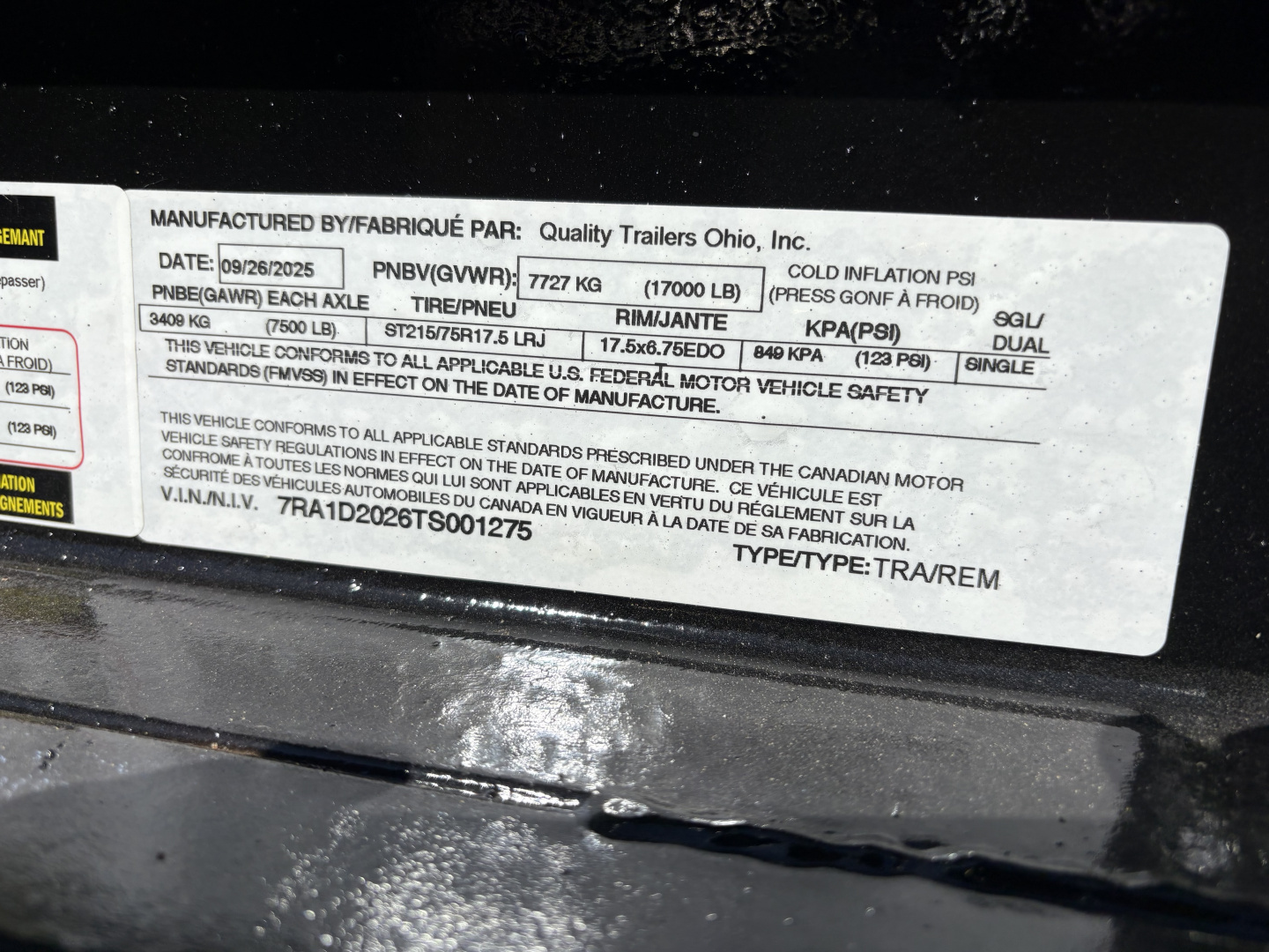 New 2026 Quality Trailers 20' (18 + 2) 17K Equipment Trailer with Ramps