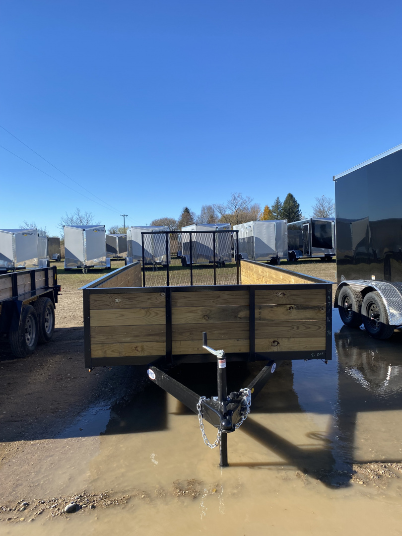 New 2026 AMO 16' Woodside Landscape Trailer