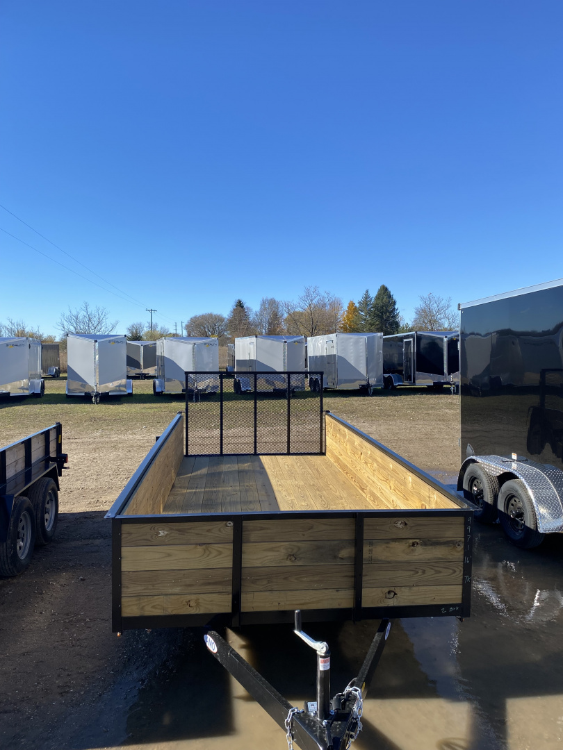 New 2026 AMO 16' Woodside Landscape Trailer