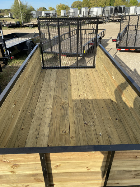 New 2026 AMO 5X10 WOODSIDE Landscape Trailer