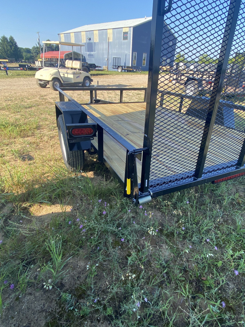 New 2026 AMO 6X10 Landscape Trailer SPRING ASST ON RAMP