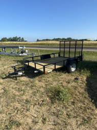 New 2026 AMO 6X10 Landscape Trailer SPRING ASST ON RAMP