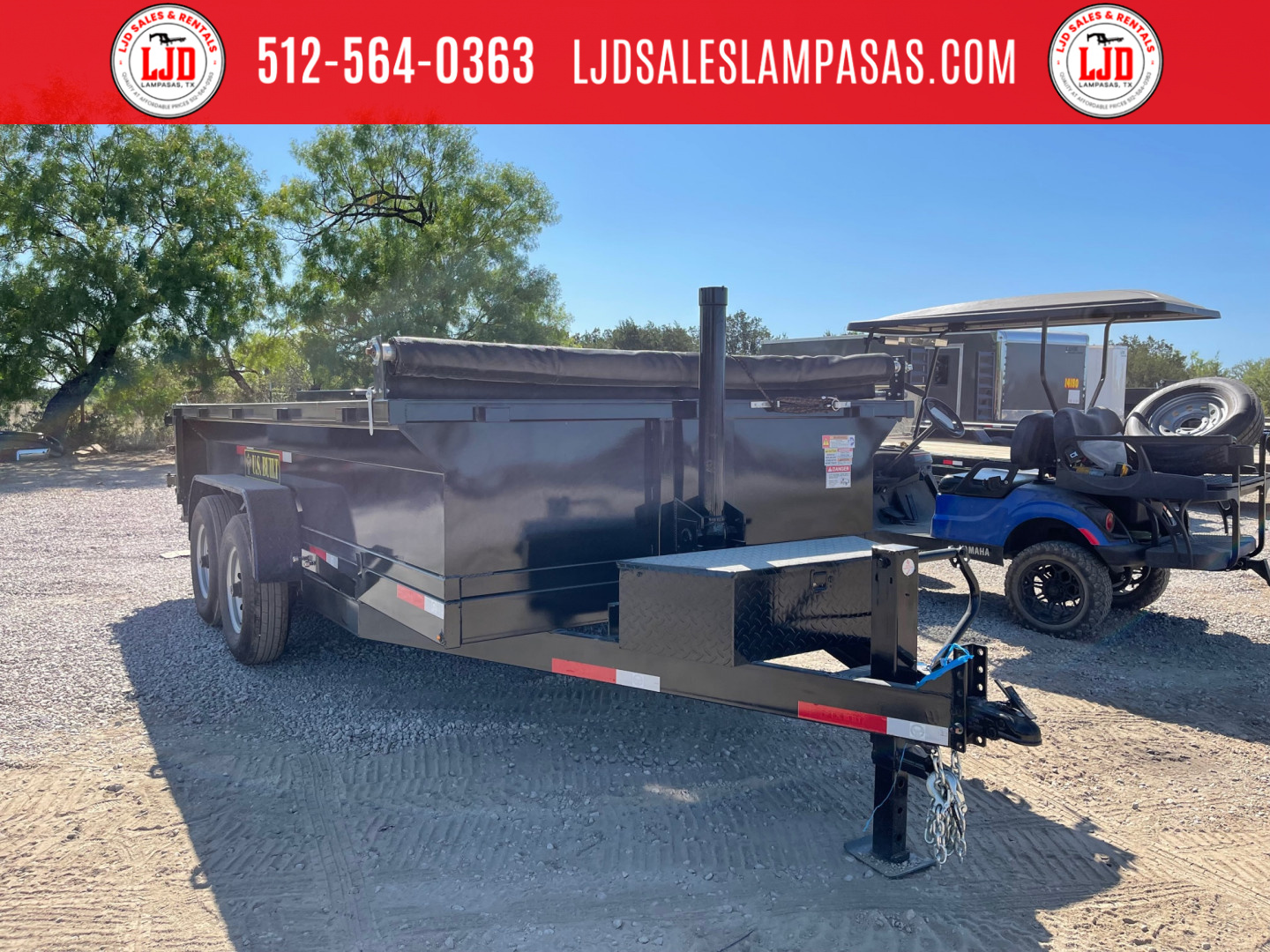 New 2026 - US Built - 7' X 14' 2' - Dump Trailer