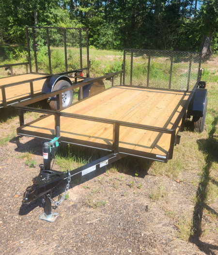 New 2025 Other 6'x12' Dovetail, 3' Gate Utility Trailer