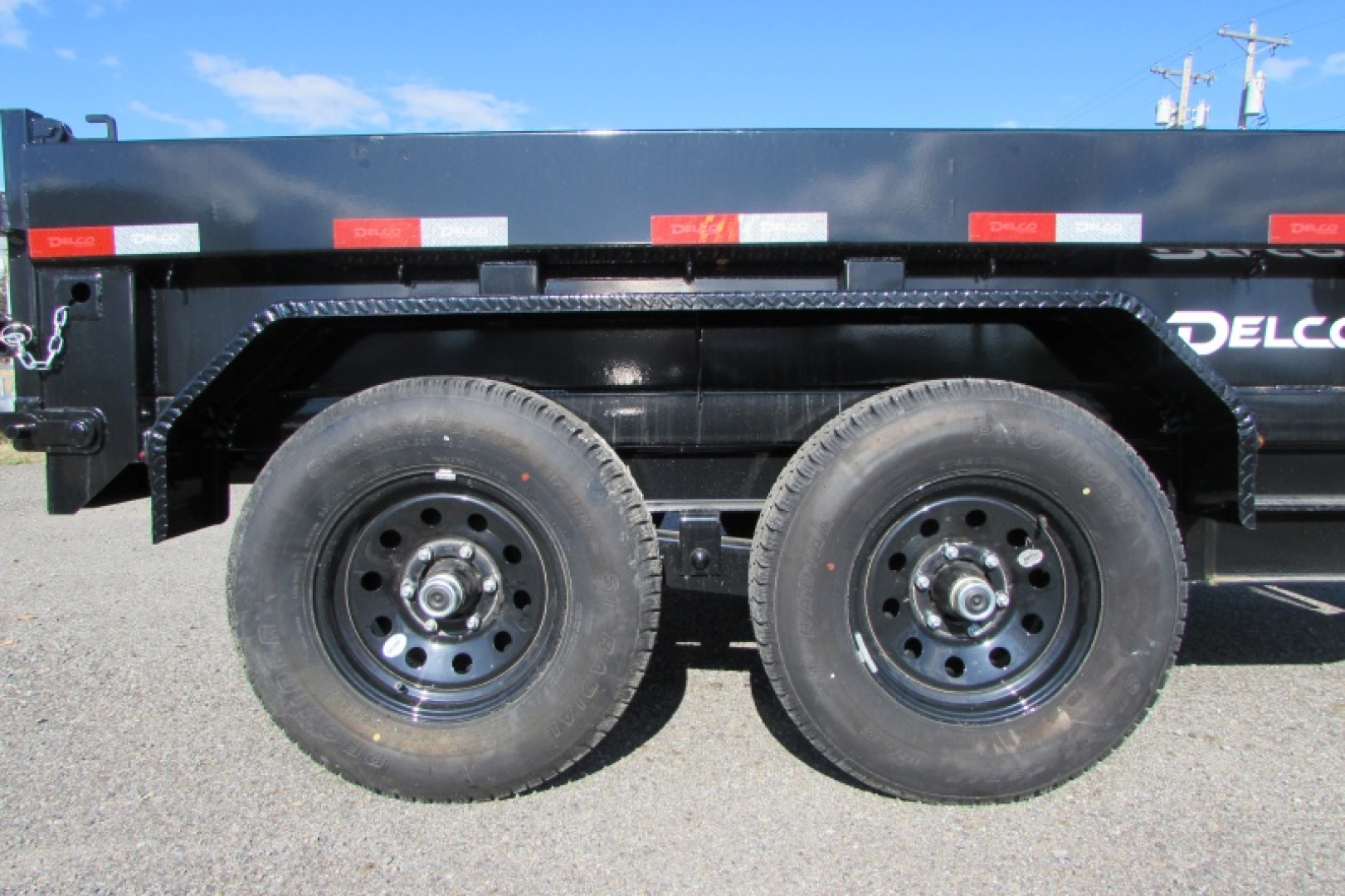 New 2025 Delco Trailers D110A62ESWK Dump Trailer