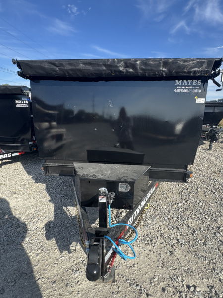 New 2026 PJ Trailers D7142 Dump Trailer 83X14 TA 48  SIDES (GVW:9989) BLACK