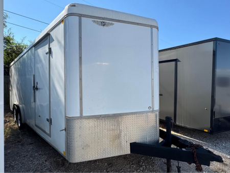 Used USED 2014 H&H Trailers 8.5X20 Cargo / Enclosed Trailer 5200 LB AXLES