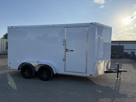 New 2025 Stallion Manufacturing LLC 7X14 Cargo / Enclosed Trailer
