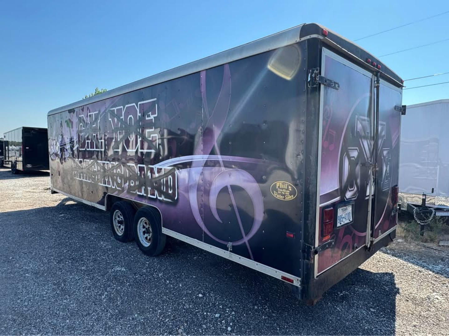 Used USED 1998 Wells Cargo 8.5X24 Cargo / Enclosed Trailer DOUBLE DOORS