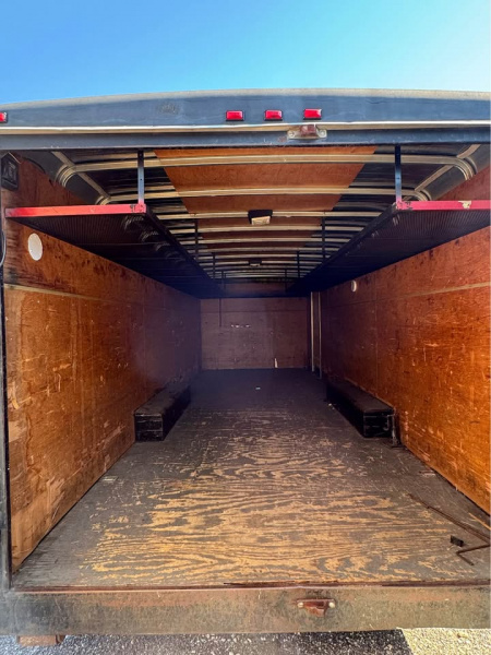 Used USED 1998 Wells Cargo 8.5X24 Cargo / Enclosed Trailer DOUBLE DOORS