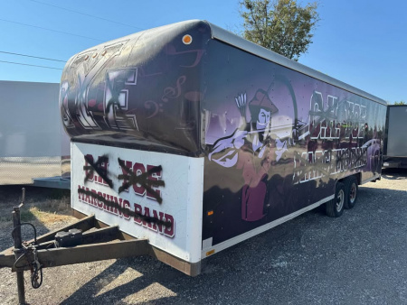 Used USED 1998 Wells Cargo 8.5X24 Cargo / Enclosed Trailer DOUBLE DOORS