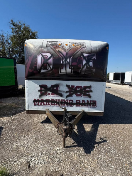 Used USED 1998 Wells Cargo 8.5X24 Cargo / Enclosed Trailer DOUBLE DOORS