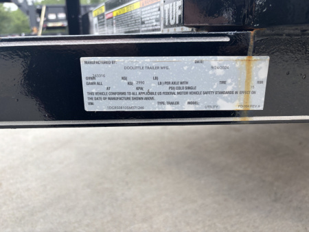 New 2025 Doolittle Trailers 5'x8' Rally Sport Utility Trailer - 2990# GVWR