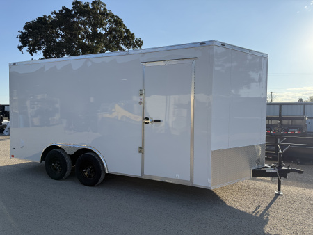 New 2026 Stallion Manufacturing LLC 8X16 Cargo / Enclosed Trailer