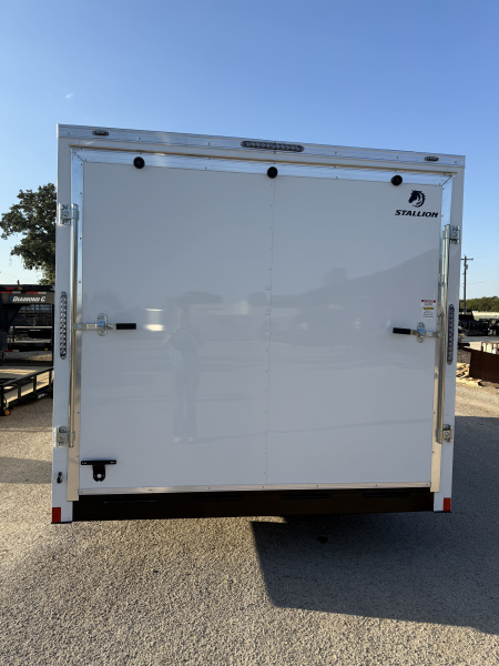 New 2026 Stallion Manufacturing LLC 8X16 Cargo / Enclosed Trailer