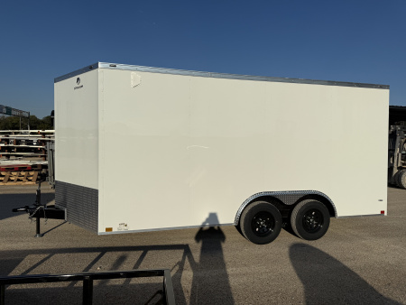 New 2026 Stallion Manufacturing LLC 8X16 Cargo / Enclosed Trailer