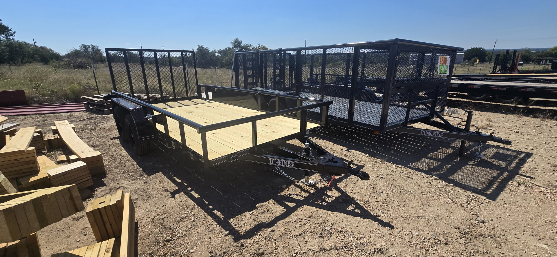 New 2025 Tiger - 77x14 - Utility Trailer