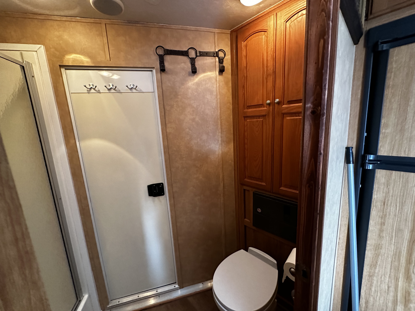 Used 2011 Bison Trailers 3H LQ W/ Slide Horse Trailer