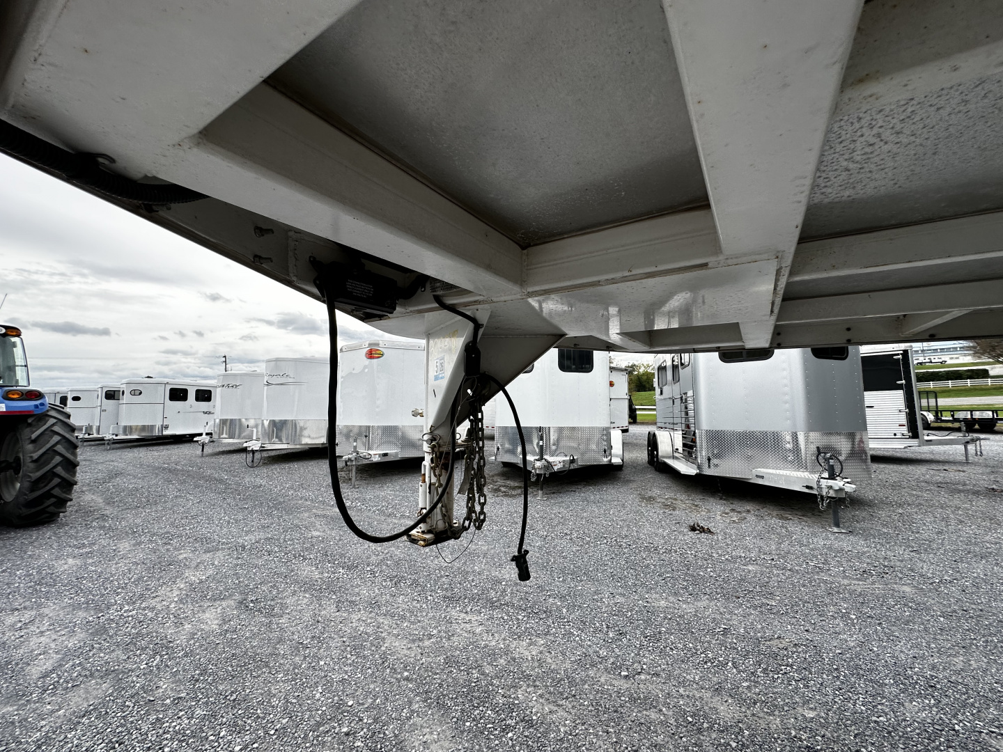 Used 2011 Bison Trailers 3H LQ W/ Slide Horse Trailer