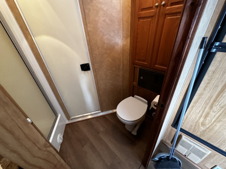 Used 2011 Bison Trailers 3H LQ W/ Slide Horse Trailer