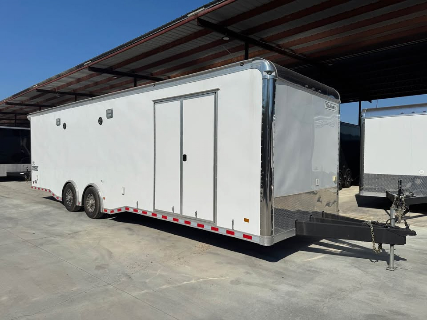 Used USED 2019 Haulmark 8.5X30 Car / Racing Trailer AC & WINCH!