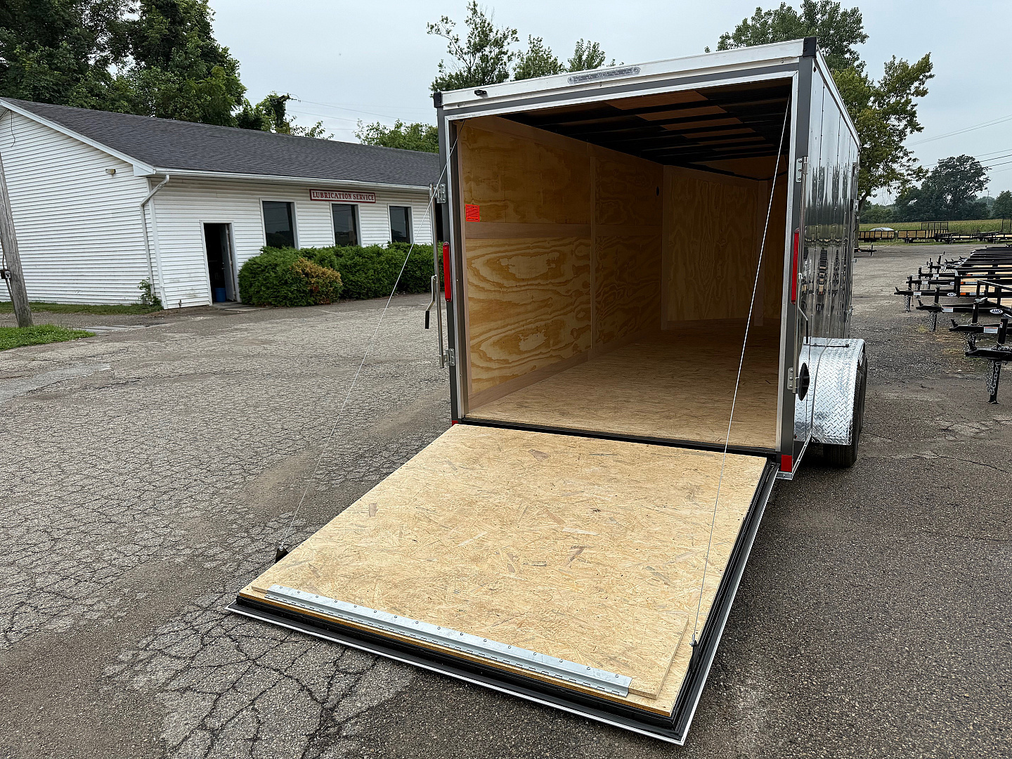 New 2026 Stealth 7 X 16 Cargo / Enclosed Trailer with Ramp Door and 6ft 6in interior Height