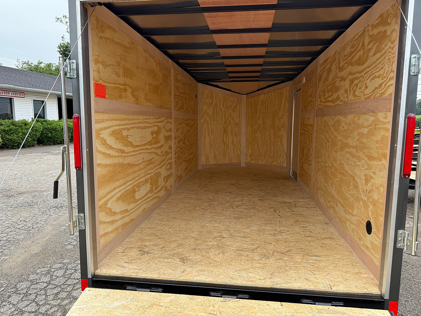 New 2026 Stealth 7 X 16 Cargo / Enclosed Trailer with Ramp Door and 6ft 6in interior Height