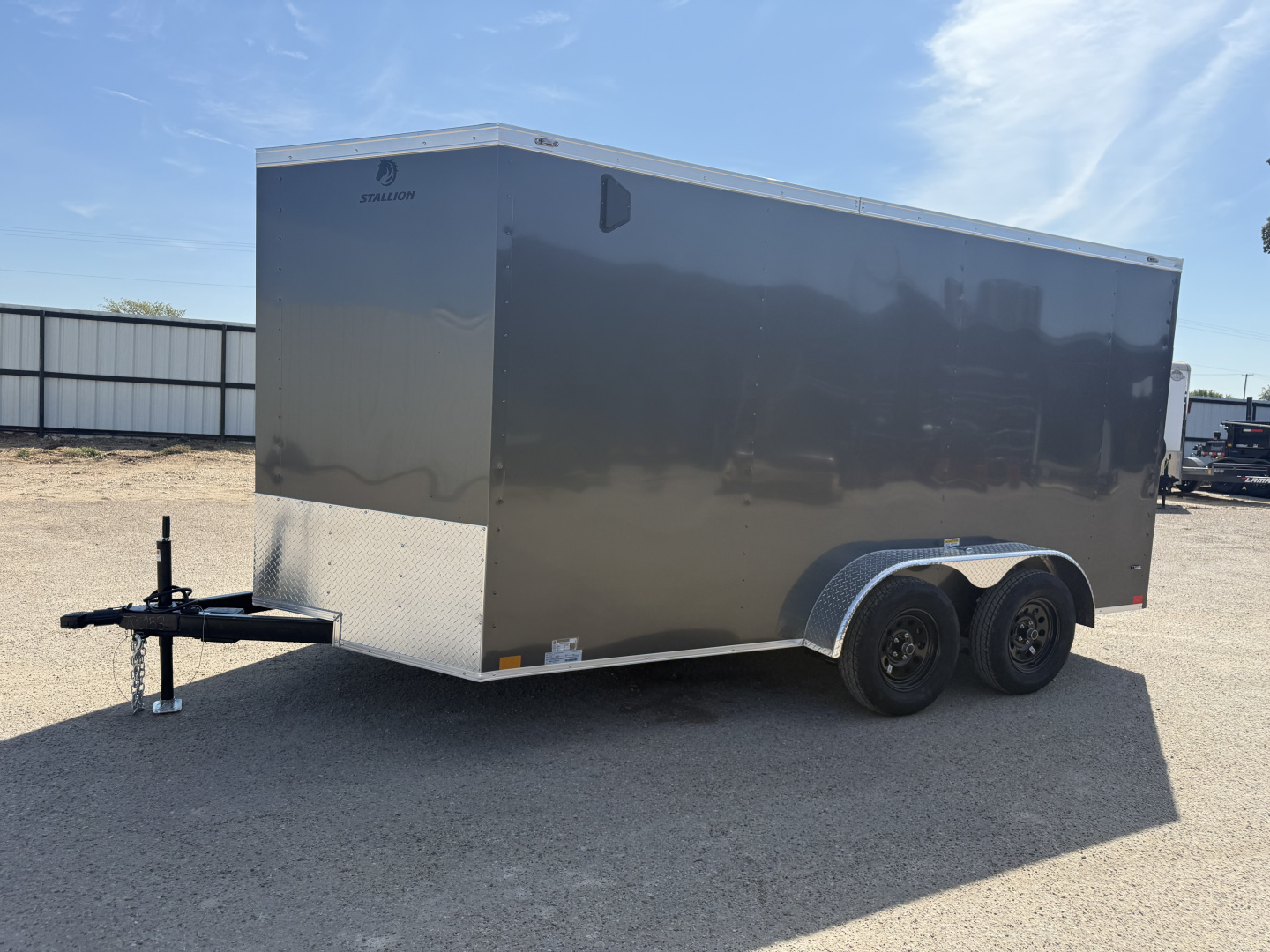 New 2026 Stallion Manufacturing LLC 7X14 Cargo / Enclosed Trailer