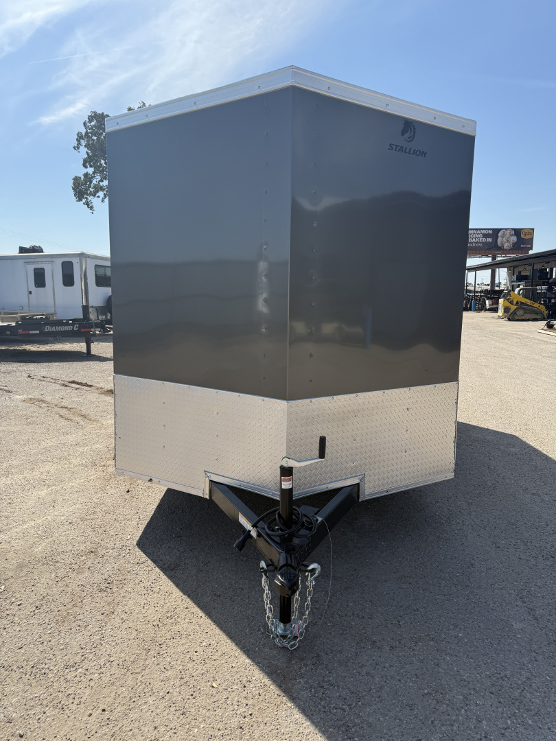New 2026 Stallion Manufacturing LLC 7X14 Cargo / Enclosed Trailer