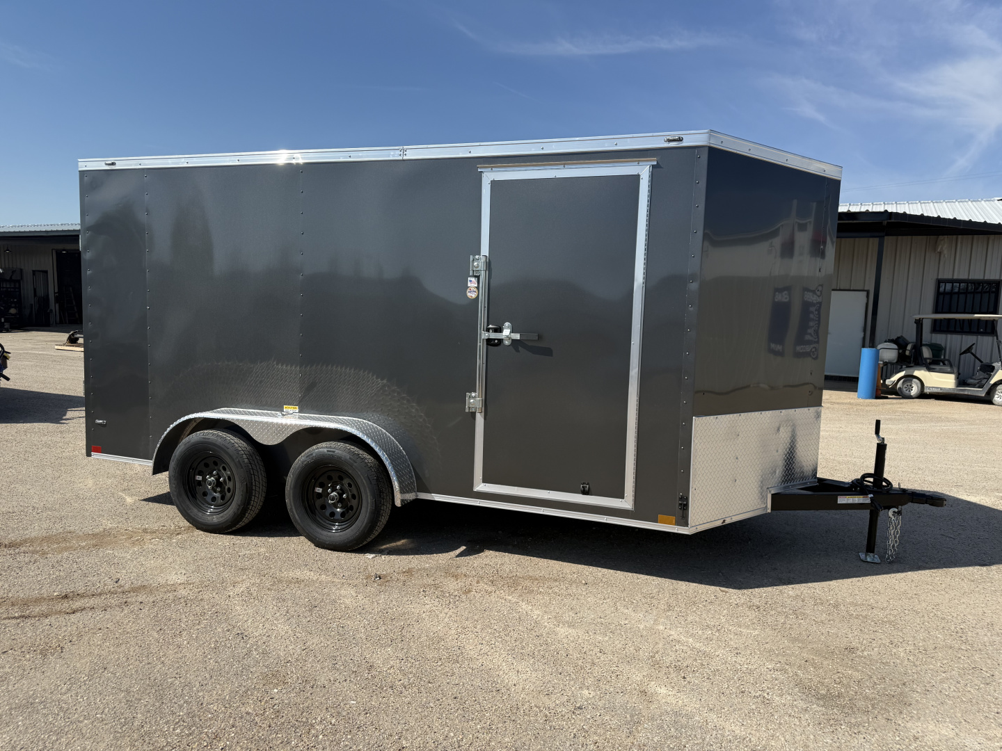 New 2026 Stallion Manufacturing LLC 7X14 Cargo / Enclosed Trailer
