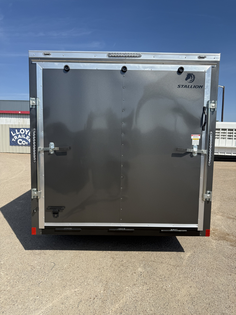 New 2026 Stallion Manufacturing LLC 7X14 Cargo / Enclosed Trailer