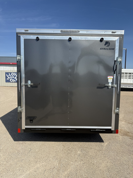 New 2026 Stallion Manufacturing LLC 7X14 Cargo / Enclosed Trailer